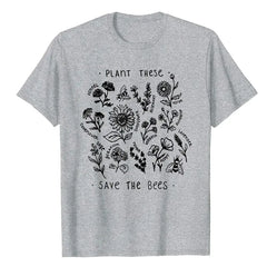 Wild Flower Graphic T-shirts